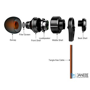 هندرفری باسیم جی بی ال JBL T180A In-ear Headphones