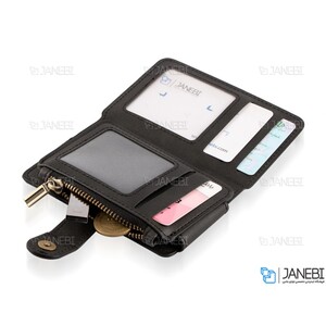 کیف نگهداری کارت اعتباری چرمی JDK Multifunctional Card Bag