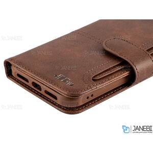 کیف چرمی آیفون JDK Bicolor Cover iPhone XS Max