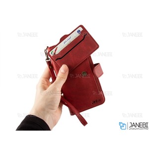 کیف چرمی آیفون JDK Bicolor Cover iPhone X/XS