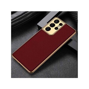 قاب محافظ طرح چرم سامسونگ GKK Mysterious Leather Case Samsung S21 Ultra