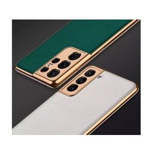 قاب محافظ طرح چرم سامسونگ GKK Mysterious Leather Case Samsung S21 Ultra