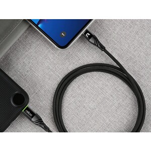 کابل شارژ سریع و انتقال داده تایپ سی به لایتنینگ رلیکو RELIQO Lightning to Type-C 1.2M RCA-650  سازگار با محصولات اپل