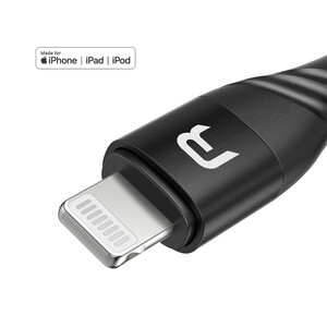 کابل شارژ سریع و انتقال داده تایپ سی به لایتنینگ رلیکو RELIQO Lightning to Type-C 1.2M RCA-650  دارای کیفیت ساخت بالا