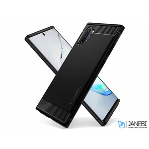 محافظ ژله ای اسپیگن سامسونگ Spigen Rugged Armor Case Samsung Galaxy Note 10 Plus