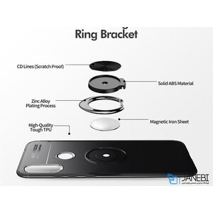 قاب ژله ای حلقه دار شیائومی Becation Finger Ring Case Xiaomi Redmi Note 7