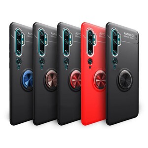 قاب ژله ای حلقه دار شیائومی Becation Finger Ring Case Xiaomi Mi Note 10/10 Pro/Mi CC9 Pro