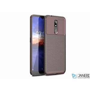 قاب ژله ای فیبر کربن نوکیا Becation Carbon Fiber Case Nokia 3.2