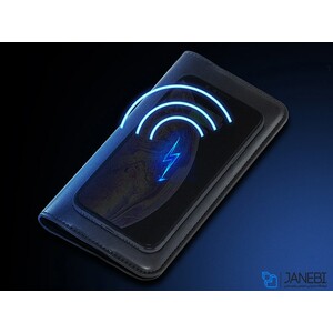 پاور بانک و کیف چرمی Zhuse Black Hole Series ZS-WB-001 8000mAh Power Bank And Leather Bag