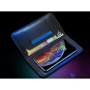 پاور بانک و کیف چرمی Zhuse Black Hole Series ZS-WB-001 8000mAh Power Bank And Leather Bag