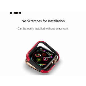 کاور ساعت اپل واچ Apple Watch 45mm مدل K-Doo مناسب برای اپل واچ سری 7 و 8