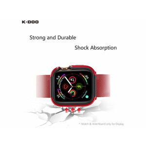 کاور ساعت اپل واچ Apple Watch 45mm مدل K-Doo مناسب برای اپل واچ سری 7 و 8