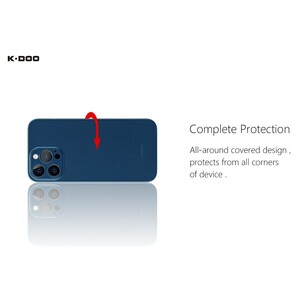 قاب نازک مات آیفون 12 پرو مکس K.Doo iPhone 12 Pro Max Air Skin Case
