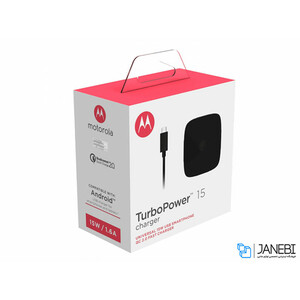 آداپتور شارژ سریع موتورولا Motorola TurboPower 15W Micro USB Fast Charger