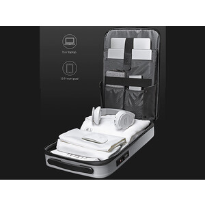 خرید کوله پشتی ضد آب و ضد سرقت دارای پورت یو اس بی BANGE  22201 backpack men's waterproof usb luggage backpack
