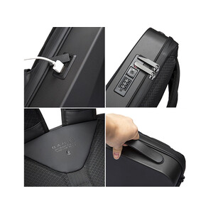 فروش کوله پشتی ضد آب و ضد سرقت دارای پورت یو اس بی BANGE  22201 backpack men's waterproof usb luggage backpack