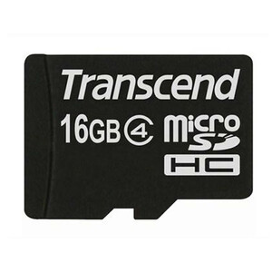 رم میکرو اس‌دی 16 گیگابایت Transcend Class 4