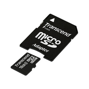 قیمت رم میکرو اس‌دی 16 گیگابایت Transcend Class 4