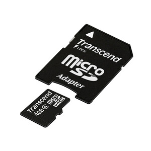 قیمت رم میکرو اس‌دی 4 گیگابایت Transcend Class 4