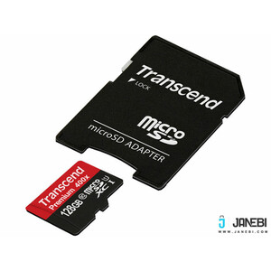 رم میکرو اس‌دی 128 گیگابایت Transcend Class 10 Premium 400X