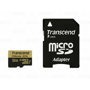 رم میکرو اس‌دی 32 گیگابایت Transcend Class 10 Ultimate 633X