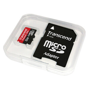 قیمت رم میکرو اس‌دی 32 گیگابایت Transcend Class 10 Premium 300X