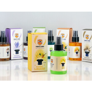 اسپری خوشبوکننده لیمویی 110 میلی لیتر تام کلین Tom Clean deodorizing spray magic lemon model