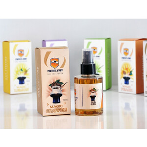 اسپری خوشبو کننده خودرو 110 میلی لیتری قهوه تام کلین Tom Klein magic coffee TC-FL110NCS car air freshener spray
