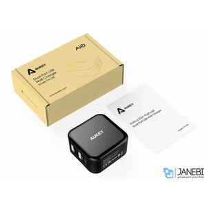 شارژر دیواری آکی Aukey PA-U38 Wall Charger