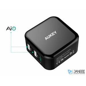 شارژر دیواری آکی Aukey PA-U38 Wall Charger