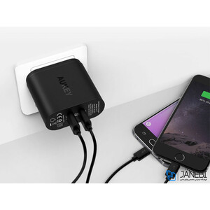 شارژر دیواری آکی Aukey PA-T7 Wall Charger