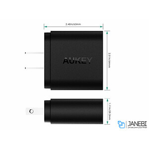 شارژر دیواری آکی Aukey PA-T7 Wall Charger