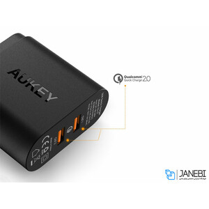 شارژر دیواری آکی Aukey PA-T7 Wall Charger