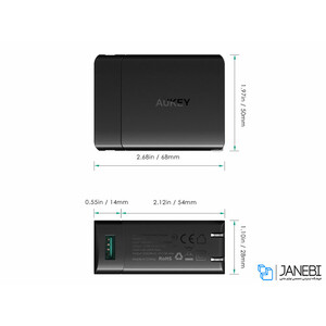 شارژر دیواری آکی Aukey PA-Y7 Wall Charger