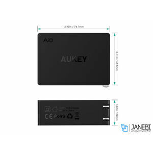 شارژر دیواری آکی Aukey PA-Y4 Wall Charger