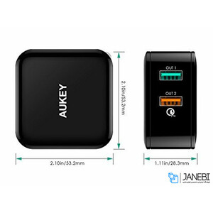 شارژر دیواری آکی Aukey PA-T10 Wall Charger