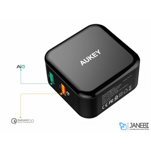 شارژر دیواری آکی Aukey PA-T10 Wall Charger