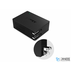 شارژر دیواری آکی Aukey PA-U36 Wall Charger