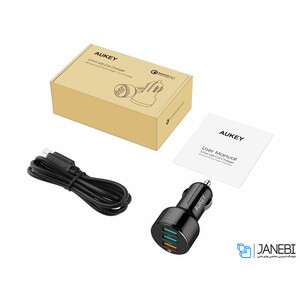 بهترنی شارژر فندکی فست شارژ ماشین آکی CC-T11