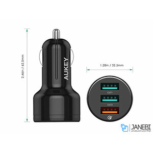 شارژر فندکی فست شارژ ماشین آکی CC-T11