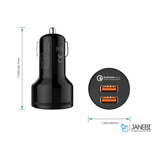 قیمت شارژر فندکی فست شارژ ماشین آکی