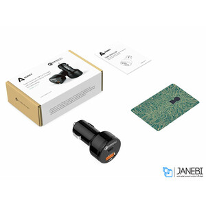 قیمت شارژر فندکی فست شارژ ماشین تایپ سی آکی