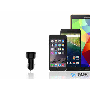 خرید شارژر فندکی فست شارژ ماشین تایپ سی آکی