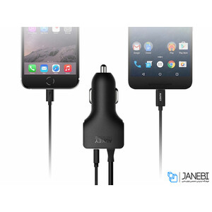 شارژر فندکی فست شارژ ماشین آکی