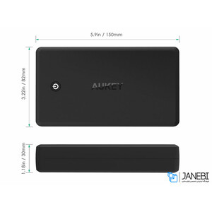 پاور بانک آکی Aukey PB-Y3 30000mAh Power Bank