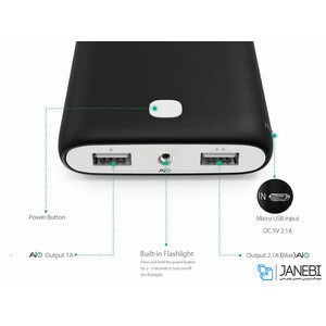 پاور بانک آکی Aukey PB-N15 20000mAh Power Bank