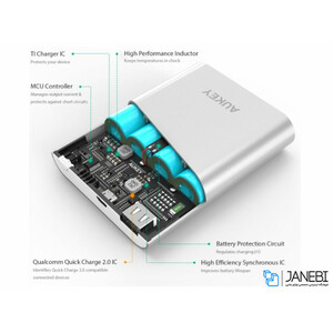 پاور بانک آکی Aukey PB-T1 10400mAh Power Bank