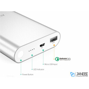پاور بانک آکی Aukey PB-T1 10400mAh Power Bank