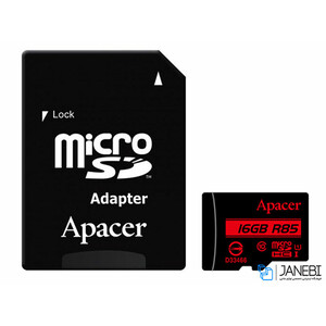 کارت حافظه اپیسر Apacer UHS-I U1 Class 10 85MBps microSDHC With Adapter 16GB