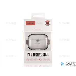 کاور شفاف ایرپاد پرو Stoptime Transparent Case Airpods Pro